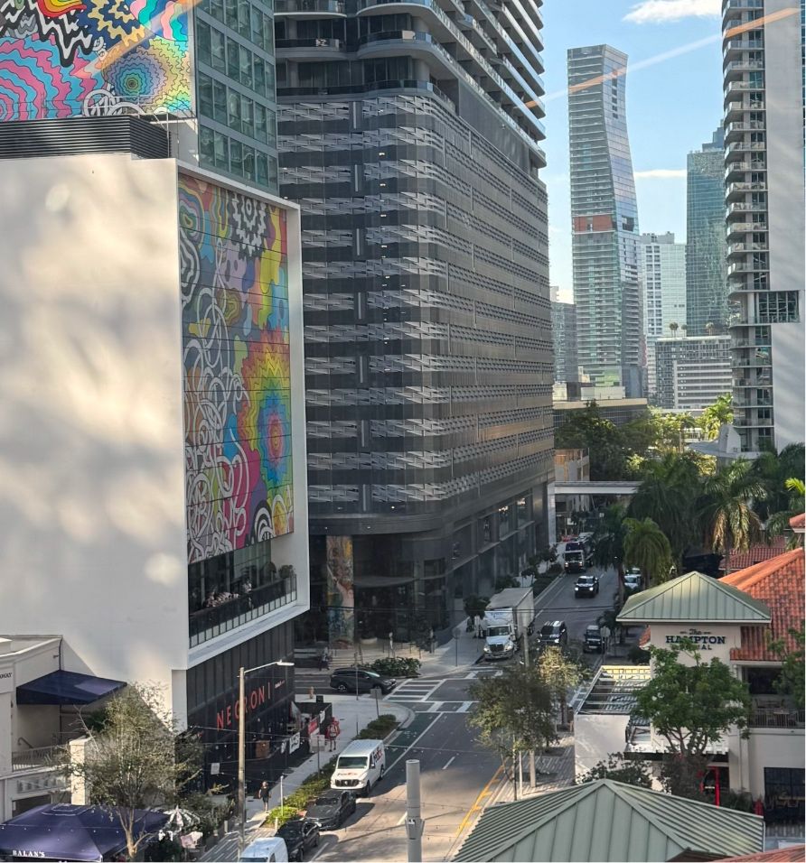 Brickell, Miami, durante la gira de Cysnet por Florida en 2025